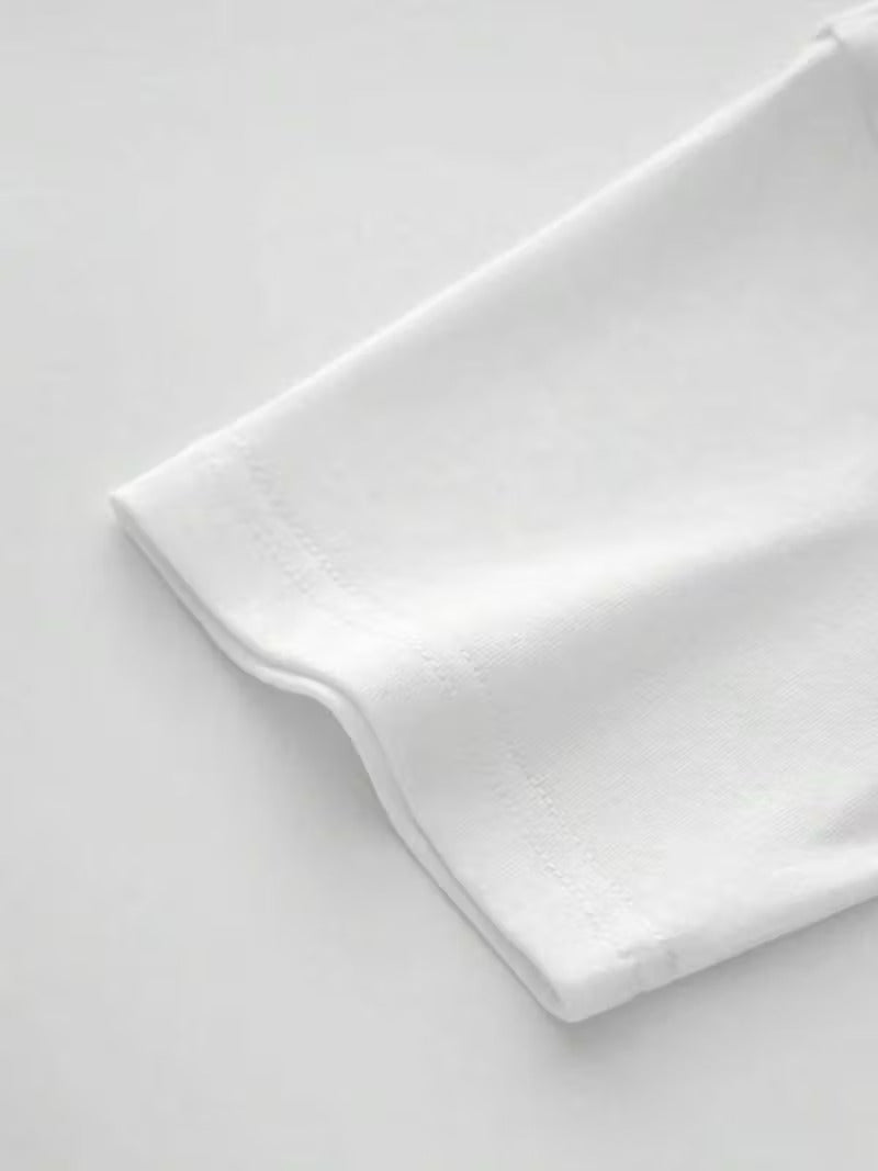 Men’s Japanese Anime Graphic Cotton T-Shirt – Retro Pixel Art Design